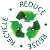 Symbol for reduce, reuse, recycle